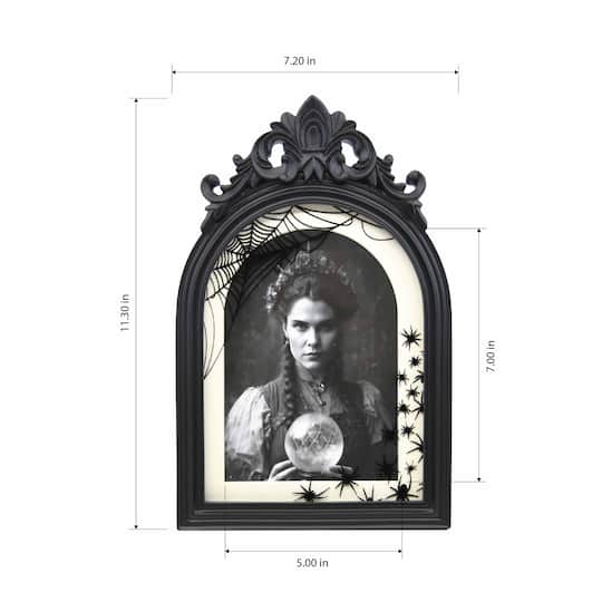 5" x 7" Black Arch with Spiders Tabletop Frame with Mat by Ashland®